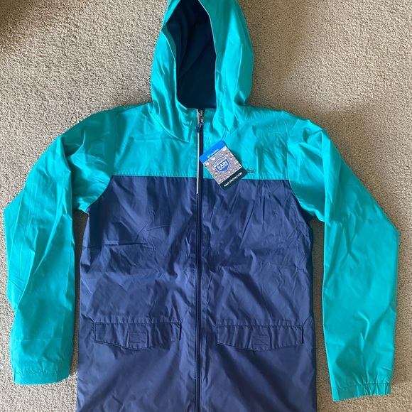 Columbia Boys' Rain-Zilla Jacket, Size Large - Picture 1 of 4